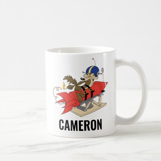 Mug WILE E. COYOTE™ Lancement de la fusée rouge (Droite)
