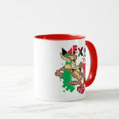 Mug WILE E. COYOTE™ Team Mexico Soccer Graphic (Devant droit)