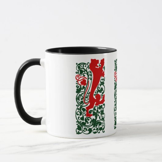 Mug Will Bradley Heraldic Lion (Gauche)