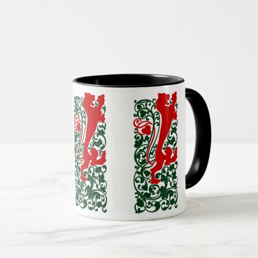 Mug Will Bradley Heraldic Lion (Devant droit)