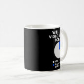 Mug Will I Play Video Games Today - Pc Gaming Lover Co (Devant droit)