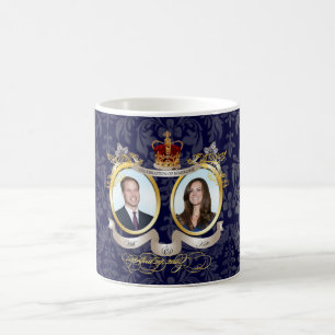 Mug Will+Kate mariage, DO-IT-YOURSELF couleur !!