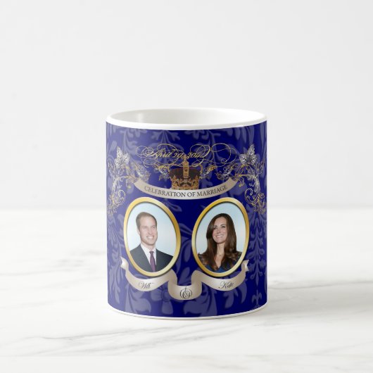 Mug Will+Kate mariage Memorbilia (Centre)
