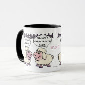 Mug Will You Be Mine pour la Saint-Valentin (Devant gauche)