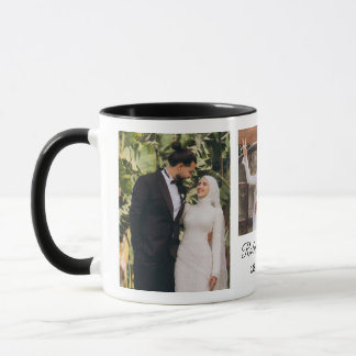Mug Will You Be My Bridesmaid Minimalist Photo Collage