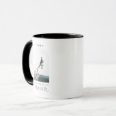 Mug Will you be my Bridesman Minimal Photo Modern Arch (Devant gauche)