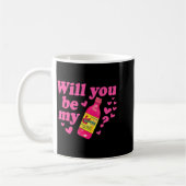 Mug Will You Be My Valentina Salsa Meme Mexican Valent (Gauche)