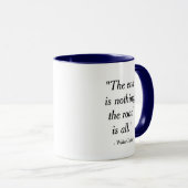 Mug Willa Cather "La route est toute" Citation (Devant droit)