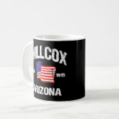 Mug Willcox Arizona Az États-Unis Étoiles rayures Styl (Devant gauche)