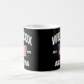 Mug Willcox Arizona Az États-Unis Étoiles rayures Styl (Centre)