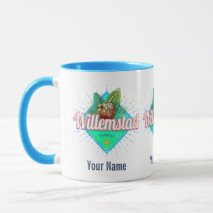 Mug Willemstad Curacao Vacances Vintage Caraïbes