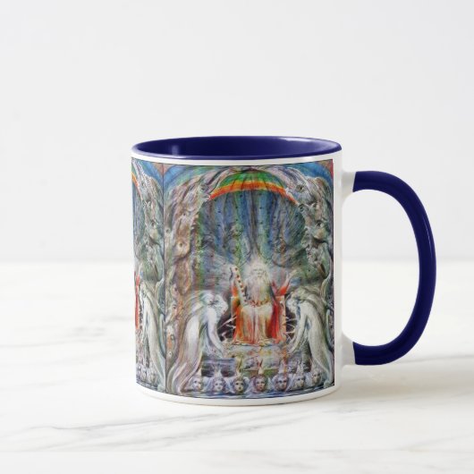Mug William Blake : Avant le trône divin (Droite)