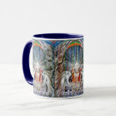 Mug William Blake : Avant le trône divin (Devant gauche)