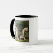 Mug William Blake | Naomi suppliant Ruth et Orpah à (Devant gauche)