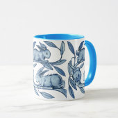 Mug William De Morgan Rabbits (Devant droit)