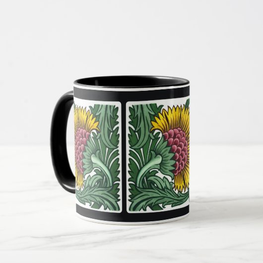 Mug William de Morgan Tile (Devant gauche)