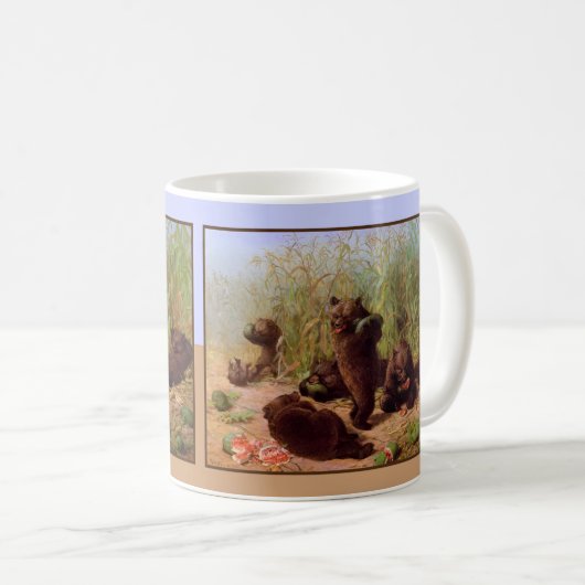 Mug William H. Beard - Bears in the Watermelon Patch (Devant droit)
