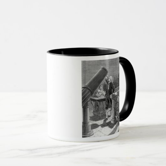 Mug William Herschel découvre la planète Uranus (Devant droit)