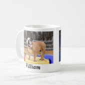 Mug William le bouledogue #2 (Devant gauche)