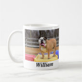 Mug William le bouledogue #2 (Gauche)