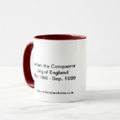 Mug William le conquérant (Devant gauche)