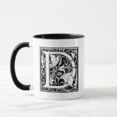 Mug William Morris Alphabet "D" (Gauche)