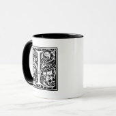 Mug William Morris Alphabet "I" (Devant gauche)