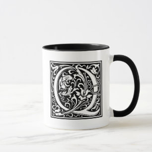 Mug William Morris Alphabet "Q"