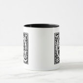 Mug William Morris Alphabet "Q" (Centre)