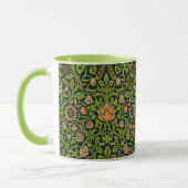 Mug William Morris - Ancolie, vert foncé, (Gauche)