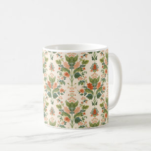 Mug William Morris Antique Honeysuckle Motif Floral