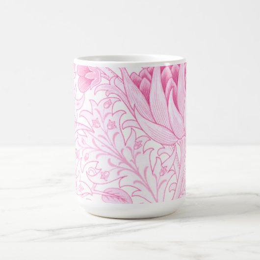 Mug William Morris Artichoke rose pâle (Centre)