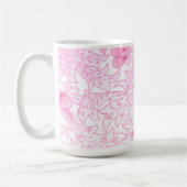 Mug William Morris Artichoke rose pâle (Gauche)