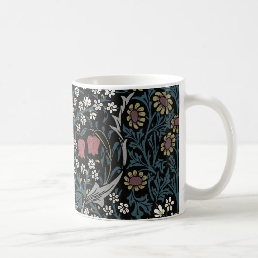 Mug William Morris Blackthorn Floral Art Nouveau (Droite)