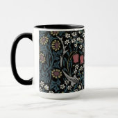 Mug William Morris Blackthorn Floral Art Nouveau (Gauche)
