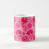 Mug William Morris Chrysanthemums, Fuchsia Pink (Centre)