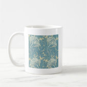 Mug William Morris Classique Tulipe Bleu Floral (Gauche)