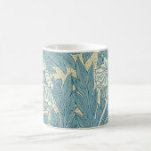 Mug William Morris Classique Tulipe Bleu Floral (Centre)