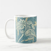Mug William Morris Classique Tulipe Bleu Floral (Gauche)
