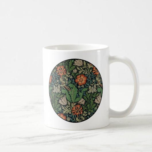 Mug William Morris Compton Fond d'écran classique (Droite)