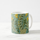 Mug William Morris Daffodil Motif Floral Classique (Devant droit)
