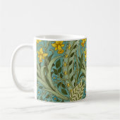 Mug William Morris Daffodil Motif Floral Classique (Gauche)
