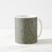 Mug William Morris Daffodil Papier peint floral (Devant droit)
