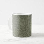 Mug William Morris Daffodil Papier peint floral (Devant gauche)