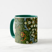Mug William Morris Design, Blackthorn, (Devant gauche)