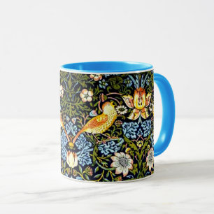 Mug William Morris design, Strawberry Thief