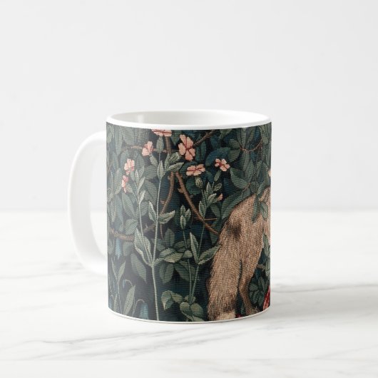 Mug William Morris Faune sauvage Fox (Devant gauche)