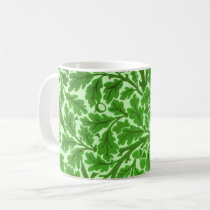 Mug William Morris Feuilles de chêne, Emerald Green