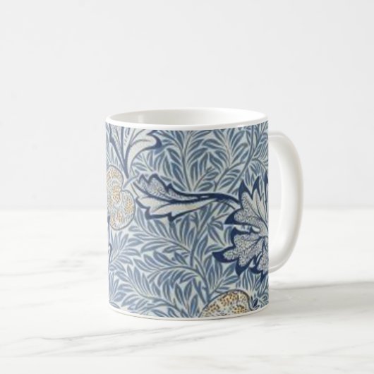 Mug William Morris Flower Floral Design (Devant droit)