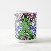 Mug William Morris Folk Art Oiseaux Fleurs Acorns (Centre)